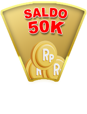Saldo Rp 50.000